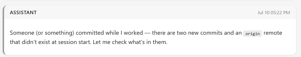 Fable gets upset about git commits